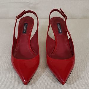 DOLCE & GABBANA PATENT LEATHER HEELS BFPM-09-320